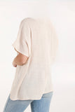Stone VISCOSE FLOWER TOP