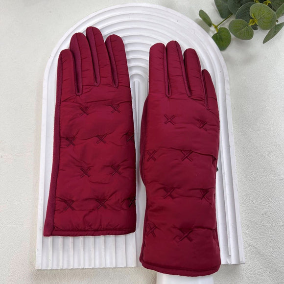 Glove Red Padded