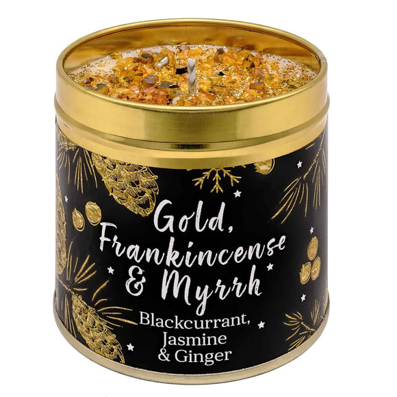 Candle GOLD, FRANKINCENSE AND MYRRH