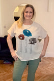 Stone VISCOSE FLOWER TOP