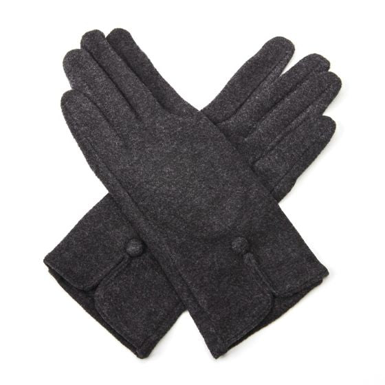 Glove Charcoal One Button