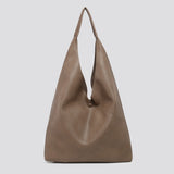 Mocha SOFT SHOULD TOTE BAG