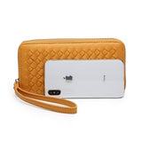 Purse Stone Plaited Leather