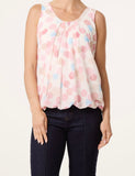 Pink POLKA DOT WATERCOLOUR VEST