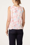 Pink POLKA DOT WATERCOLOUR VEST
