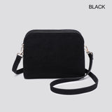 Bag Black DOUBLE ZIPPER CLOSURE