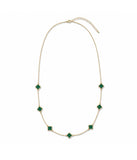 Necklace Silver Heart Mother of Pearl Pendant Simple Chain Necklace