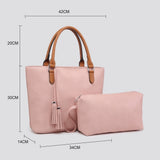 Bag Silver SOFT TOTE WITH BAG IN BAG