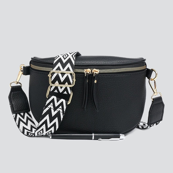 Bag Black Soft Side Sling Bag