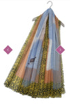 Scarf Tribal Line Drawing Pink