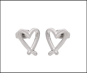 Earrings Heart Stud