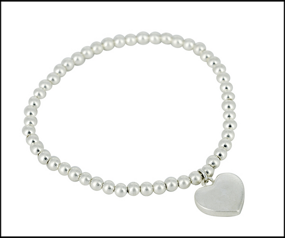 Bracelet Heart Charm