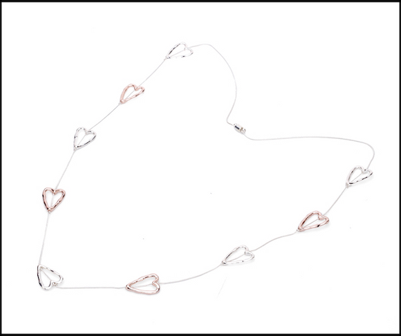 Necklace Mixed Heart