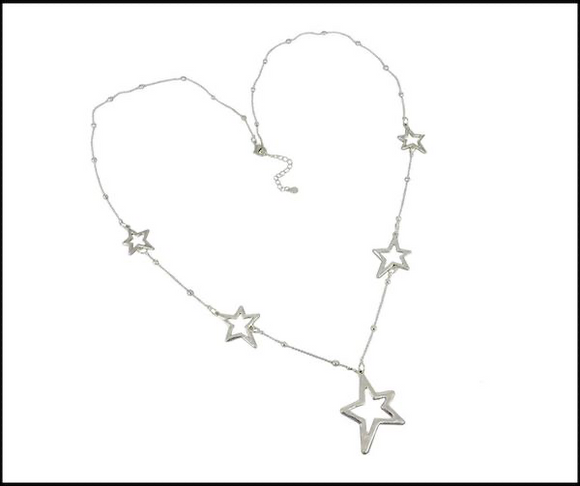 Necklace Mix Star Silver