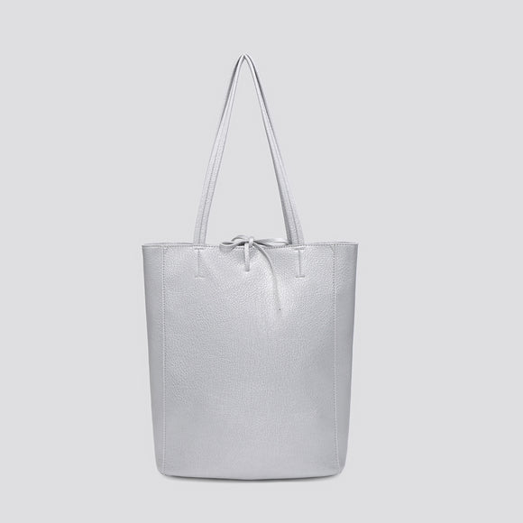 Bag Silver Soft Tote Bag