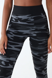CAMOUFLAGE FLEECE LINED LEGGINGS