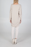 Stone OVERSIZED NECKLACE TOP