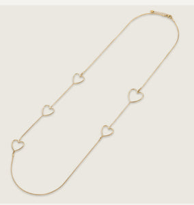 Necklace Gold Plated Stainless Steel Clasp Necklace