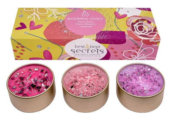 Gift Set Candle Blooming Lovely