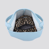Bag Black 2 in 1 Tote & Leopard Print