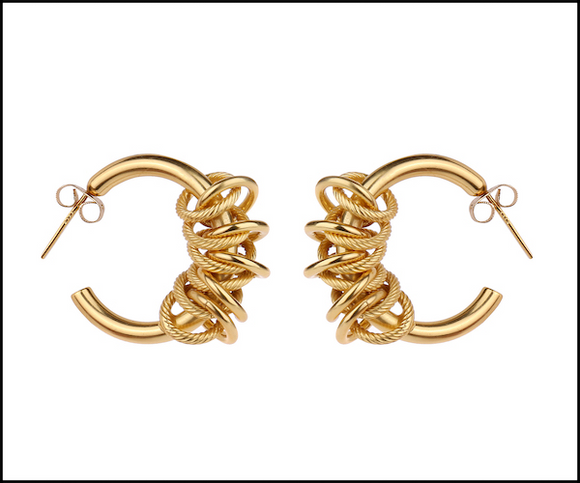 Earring Gold Hoop