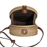 Bag Camel Heart Rattan