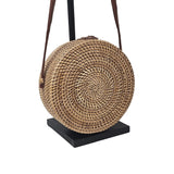 Bag Camel Heart Rattan