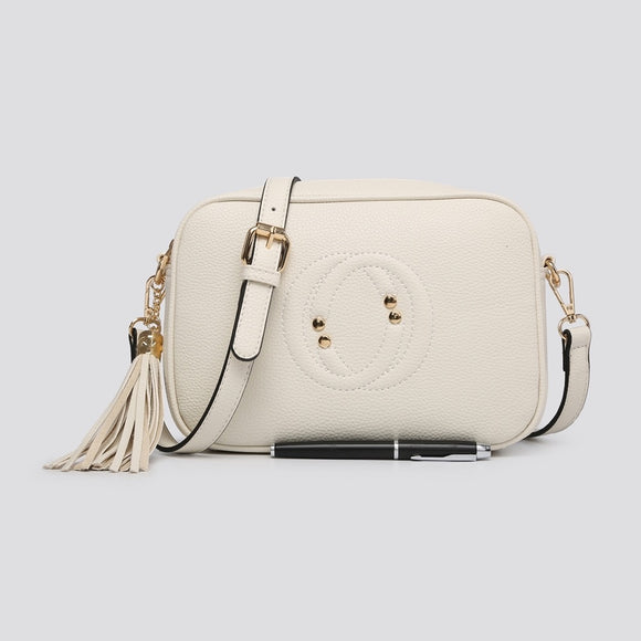 Bag Beige CROSS BODY BAG DETACHABLE STRAP