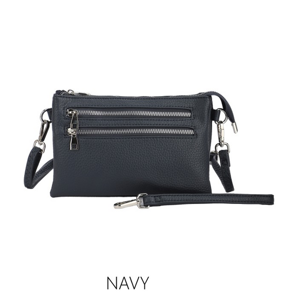 Bag Navy Multi Pocket Crossbody