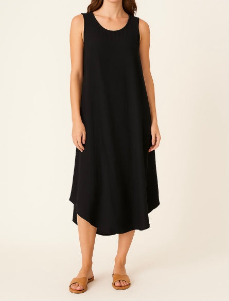 Black Sleeveless Dress