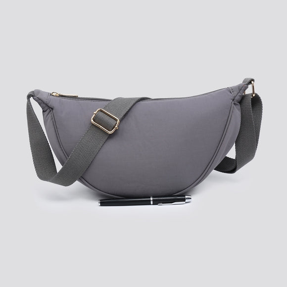 Bag Grey SOFT CLOTH FABRIC,SIDE BAG