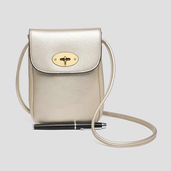 Bag Gold PHONE HANDBAG