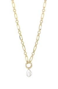 Necklace Natural Pearl Chunky Chain Necklace