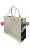 Bag Van Gogh Starry Night Structured Cotton Tote Bag