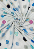 Scarf Foiled Polka Dot Print