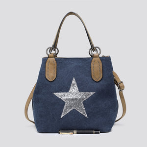 Bag Star Navy  Canvas Star