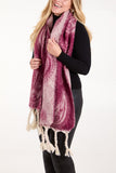 Chunky Scarf PAISLEY PRINTED TASSEL