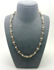 Necklace Unique Chunky Steel Chain Necklace