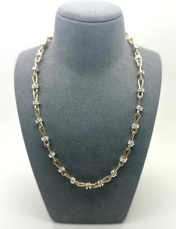 Necklace Unique Chunky Steel Chain Necklace