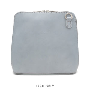 Bag Light Grey Leather Crossbody Vachetta