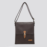 Bag Chocolate SOFT FLAP CROSS-BODY BAG