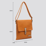 Bag Chocolate SOFT FLAP CROSS-BODY BAG