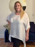 White Loose Fit Tunic